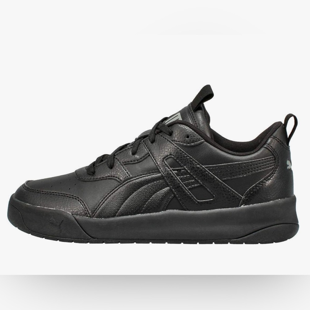 Puma Black Sneakers Durable Lifestyle Design